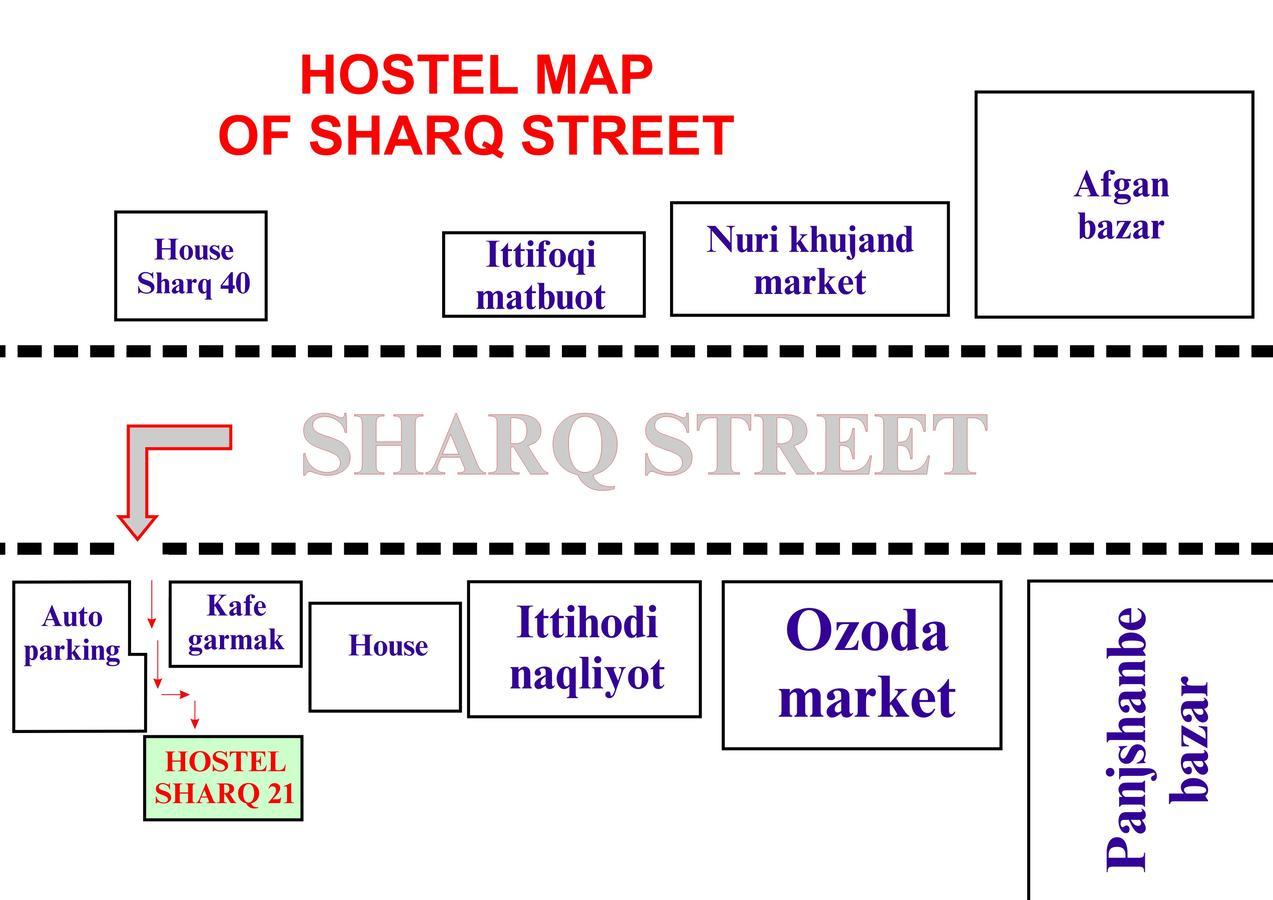 Guest House Sharq 21 Khujand Exterior photo
